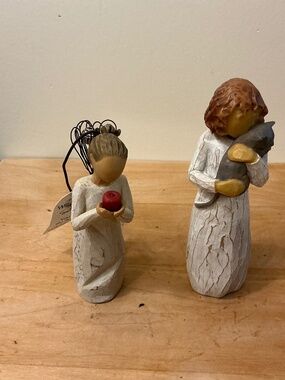 Demdaco Willow Tree You’re the Best and With Affection Cat